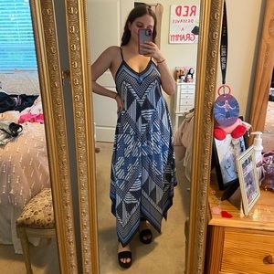 Blue maxi dress from Nic + Zoe NWT